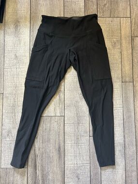 Coeur Black Fleece-Lined Leggings - Women's Running